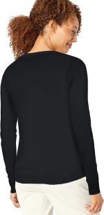 Amazon Essentials Women's Lightweight Crewneck Cardigan Jumper (Available in Plus Size) - Image 9