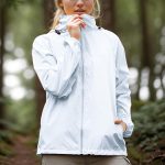 Women's Lightweight Rain Jacket Waterproof Packable Raincoat Sun Protection Hoodies Golf Hiking Travel Windbreaker - Image 2