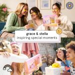 grace & stella Award-Winning Skin Care Set - Birthday Gifts for Women - Travel Essentials with Gold Eye Masks, Hyaluronic Acid Serum & Rose Spray - Bachelorette Party Favors, Teen Girl Gifts - Vegan - Image 2