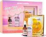 grace & stella Award-Winning Skin Care Set - Birthday Gifts for Women - Travel Essentials with Gold Eye Masks, Hyaluronic Acid Serum & Rose Spray - Bachelorette Party Favors, Teen Girl Gifts - Vegan